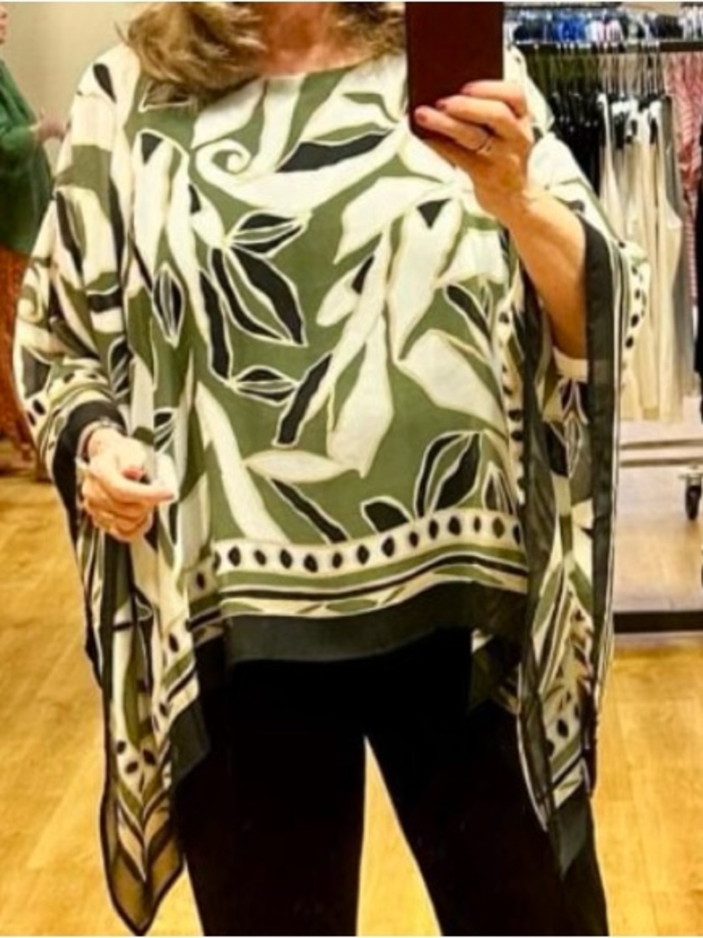 Chicos poncho top